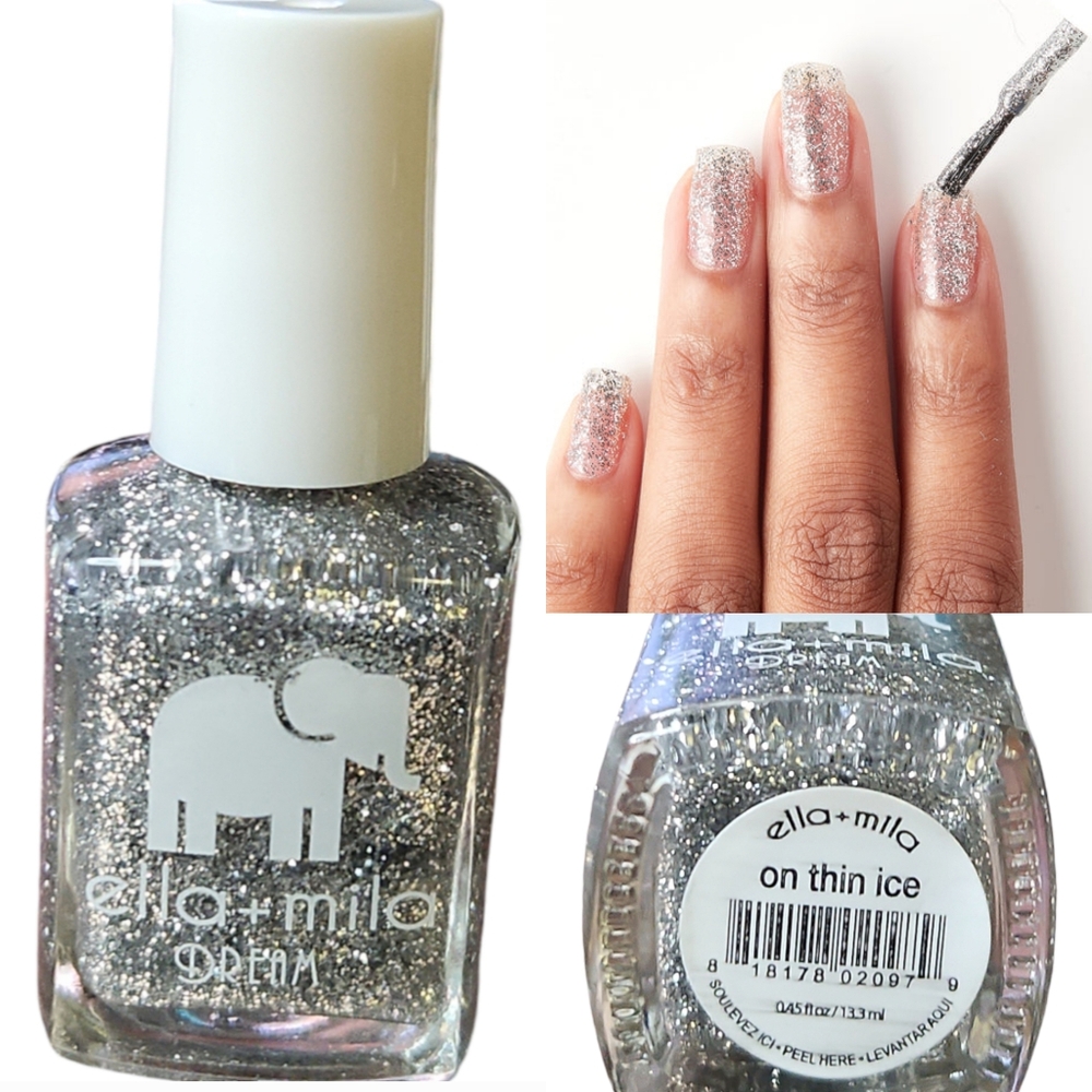 Ella + Mila dream nail polish on thin ice
